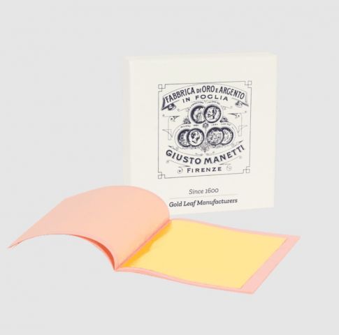 PAN DE ORO FINO 22Kt (LIBRILLO 80x80mm x 25 HOJAS)