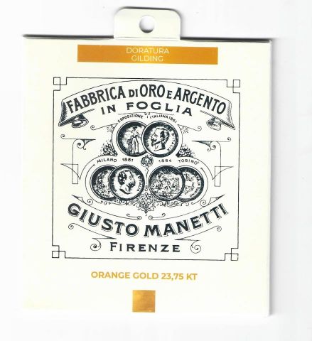 PAN DE ORO FINO TRANSFER 23,75Kt 14gr (80x80mm x 5 hojas)