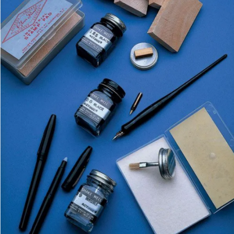 TINTA NEGRA LIBRE DE ACIDO PARA SELLAR 