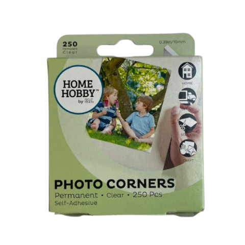 ESQUINAS DE POLIESTER AUTOADHESIVAS HOMEHOBBY 19mm (250 unid)