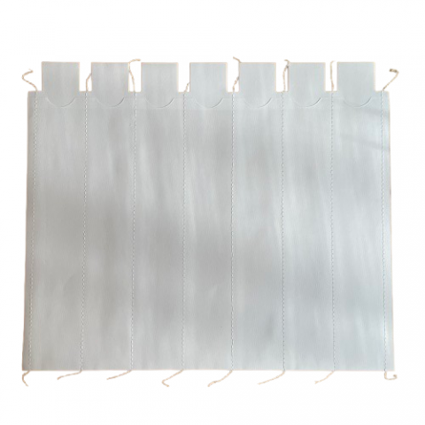 FUNDAS 7 BANDAS P/NEGATIVOS. PAPEL ALGODÓN 80gr 42x230mm (PACK 26) COLGANTE