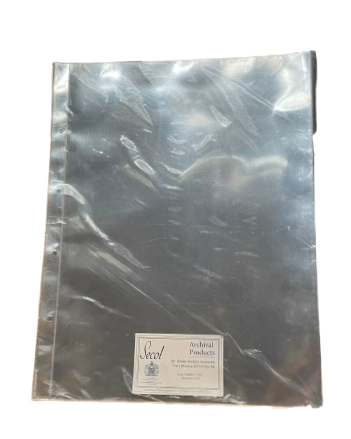 FUNDAS POLIESTER 75 MIC P/CAJA ANILLAS 1 DIV. TAMAÑO A3 (PACK 25) 310x425mm