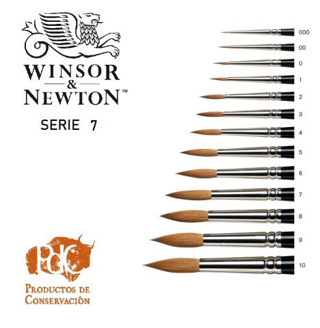 PINCELES PARA RETOCAR SERIE 7 Nº 1