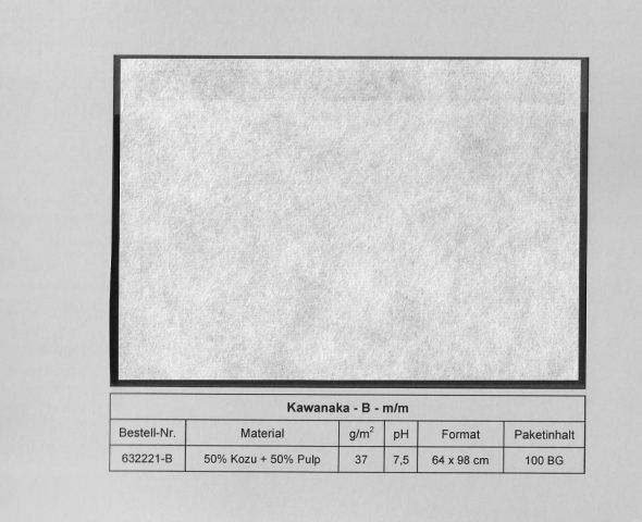 PAPELES JAPONESES KAWANAKA 64x98cm 36grs