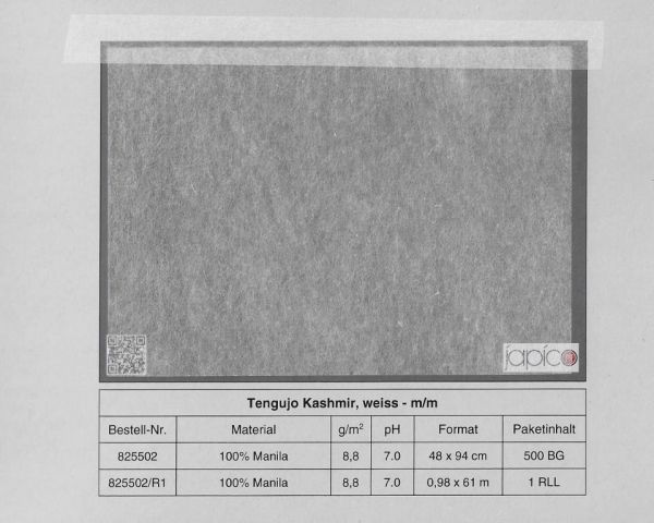 PAPEL JAPONES TENGUJO KASHMIR 48x94cm 8,8gr