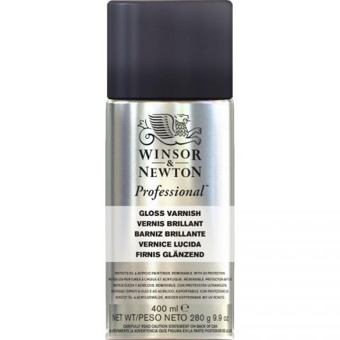 BARNIZ BRILLANTE ARTISTS' (W&N) Spray 400ml 