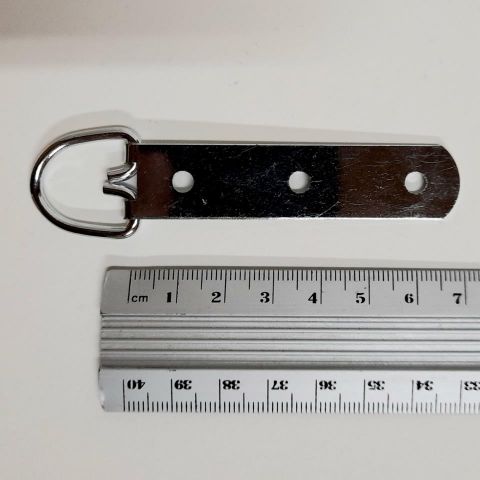 CLIP COLGADOR GRANDE 3 AGUJEROS (7cm)