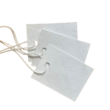 ETIQUETAS TYVEK 40x30mm (PACK 100) c/cordón 