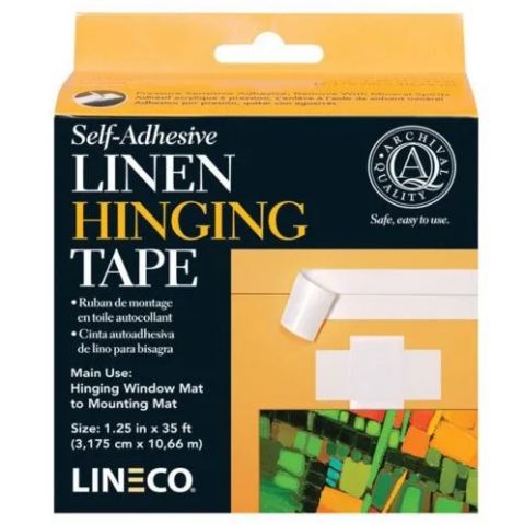 CINTA DE LINO AUTOADHESIVA 3,2cm x 45m