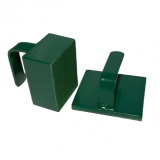PESAS METALICAS CON ASA 3KG PINTADA VERDE