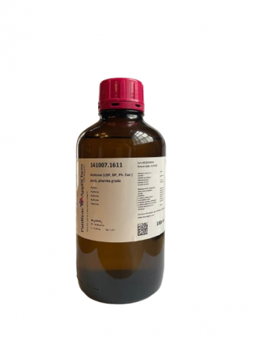 ACETONA PURA (USP, BP, Ph. Eur.) grado farma x 1 Litro
