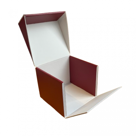 CAJA BORDO CON TAPA/FRENTE ABATIBLE 120x120x100mm 