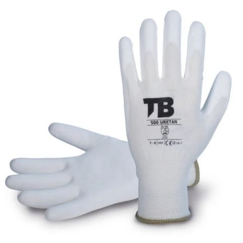 GUANTES DE NYLON SIN COSTURA URETAN 500 Talla 9