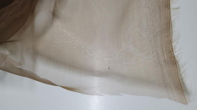 ORGANZA 100% NYLON Marrón 145/150 cm