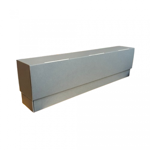 CAJA CORRUGADO CON TUBO 625x90x170mm