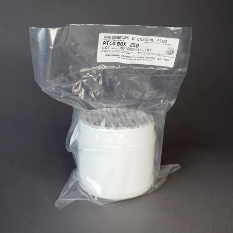 ABSORBEDORES DE O2 CAJA ATCO 250 p/ANOXIA
