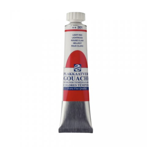GOUACHE EXTRAFINO TALENS TUBO ROJO CLARO 20ml 