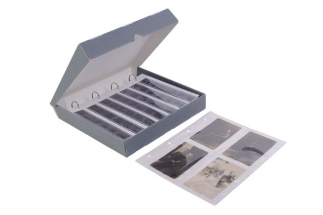 CAJA CON ANILLAS (XII) A4 Cartón Castello 1,3mm