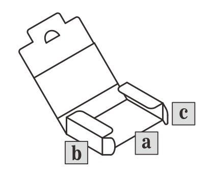 CAJA PARA LIBROS (III) Cartón Castello 1,0mm 330x230x20mm