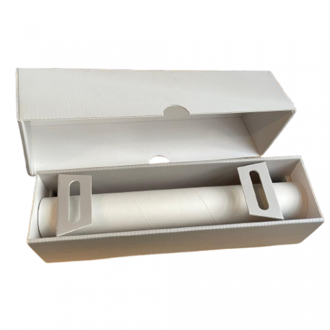 CAJA CORRUGADO CON TUBO 500x125x125mm