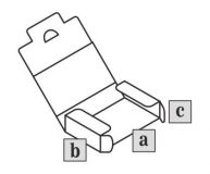 CAJA PARA LIBROS (III) Cartón Castello 1,3mm 220x160x50mm