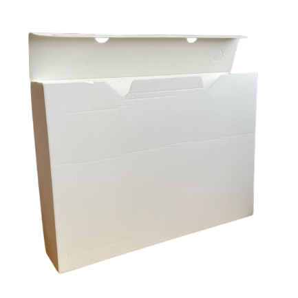 CAJA CARTÓN CORRUGADO BLANCO Munktell 315x435x80mm